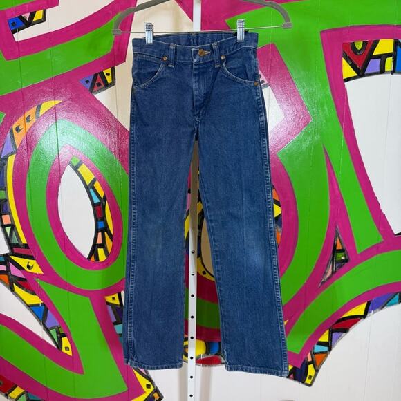 Wrangler Classic Blue Boy's Jeans, Size 11 Slim. Adjustable Waist. - Picture 1 of 7